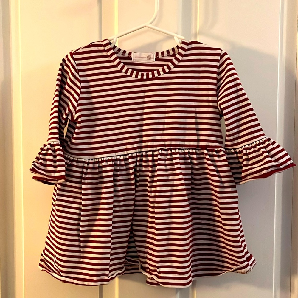Adorable Sweetness Striped Top - Picture 2 of 5